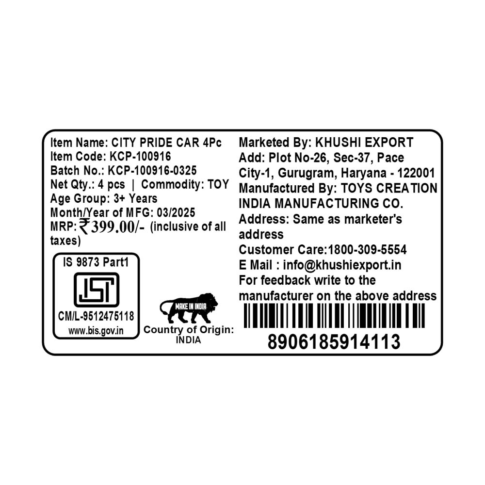 Kriiddaank City Pride CarSkyline RacerFast Track City CarCityPride SupercarCityPride SpeedsterMetro Wheels