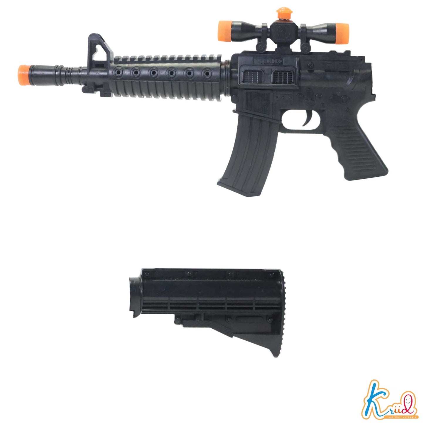 Kriiddaank AK-47AK-47 Style Safe Bullet GunRealistic AK-47 Toy Gun for KidsTop Selling AK-47 Toy for KidsSafe Foam Dart AK-47 GunBattery Operated AK-47 Toy Rifle