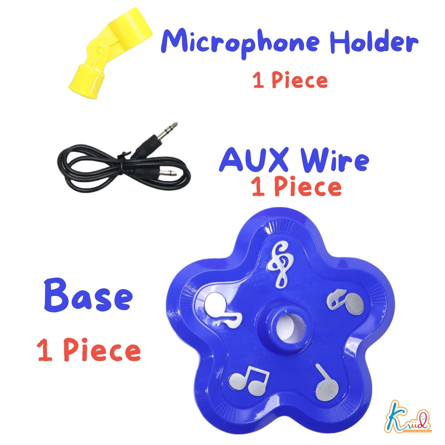 Kriiddaank Microphone-SpidermanKids Singing MicrophoneKids Music Entertainment SetKaraoke Set for KidsInteractive Microphone ToyMagical Microphone