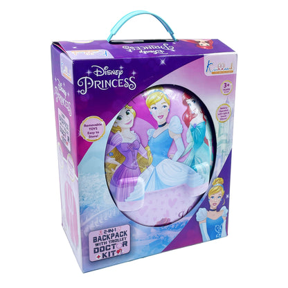 Kriiddaank BackpackDr.Set-PrincessThemeBDK-100020ByDisneyToy Doctor Set with AccessoriesChildren's Doctor KitBattery Operated Medical ToyDisney Character ToyDisney Princess Doctor Kit