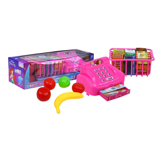 Kriiddaank  Cash Register PrincessPrincess play cash registerBest cash register toy for toddlersDisney Princess toy money and card setInteractive princess shopping toyPlay register with pretend money & credit card