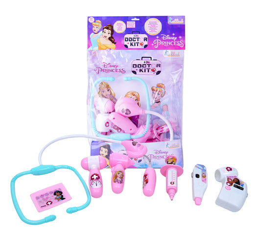 Kriiddaank DocKit-PolyBag-PrincessThemeDSP-100110ByDisneyPrincess Doctor Kit for Pretend PlayDisney Princess Doc KitPrincess Themed Doctor Kit for KidsPrincess Themed Medical Play KitMedical Playset for Kids