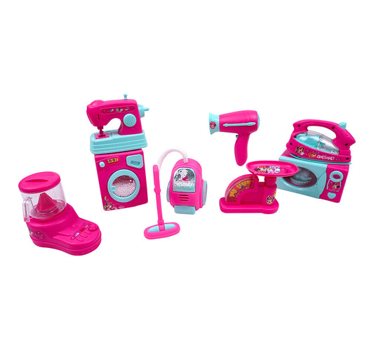 Kriiddaank  Mini Household 8 pcs MinnieHousehold Set Kriiddaank DisneyMinnie AccessoriesDisneyMinnie Home EssentialsRole Play Household Set8pc Household Set Minnie