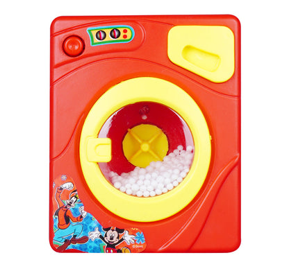 Kriiddaank WashingMachine-MickeyThemeHWM-100230ByDisneyMickey Toy Washing MachineLight & Sound Washing Machine ToyPretend Play Home Appliance ToyLight & Sound Washing Machine ToyInteractive Home Appliance Toy for Toddlers