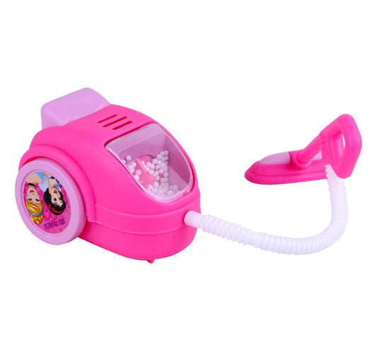 Kriiddaank VaccumCleaner-PrincessThemeHVC-100220ByDisneyLight & Sound Vacuum Cleaner ToyPrincess Pretend Play VacuumDisney Mickey Mouse Toy Vacuum with Lights & MusicToy Vacuum SetCleaning Toy for Toddlers