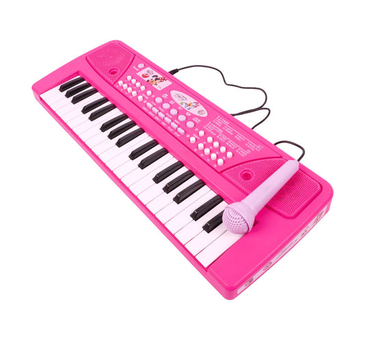 Kriiddaank  Keyboard Piano 400 MinnieMinnie Musical Keyboard for KidsBattery-Operated Keyboard PianoMinnie Themed Musical ToyKeyboard Piano For Minnie fansLearning & Development Toy for Toddlers