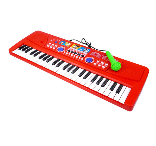 Kriiddaank  Keyboard Piano 500 MickeyPortable piano keyboard for childrenDigital music keyboard for beginnersBattery-Operated Keyboard PianoLearning & Development Toy for ToddlersEducational keyboard piano for toddlers