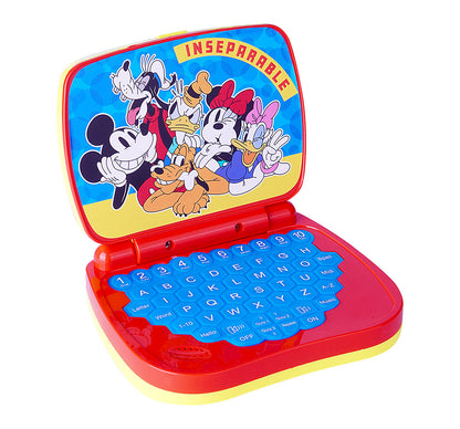 Kriiddaank  Educational Laptop LTW MickeyDisney Junior Mickey Mouse learning toyinteractive toy for learningMickey Mouse smart laptop for toddlersDisney toy laptop without screenToy laptop for kids without screen