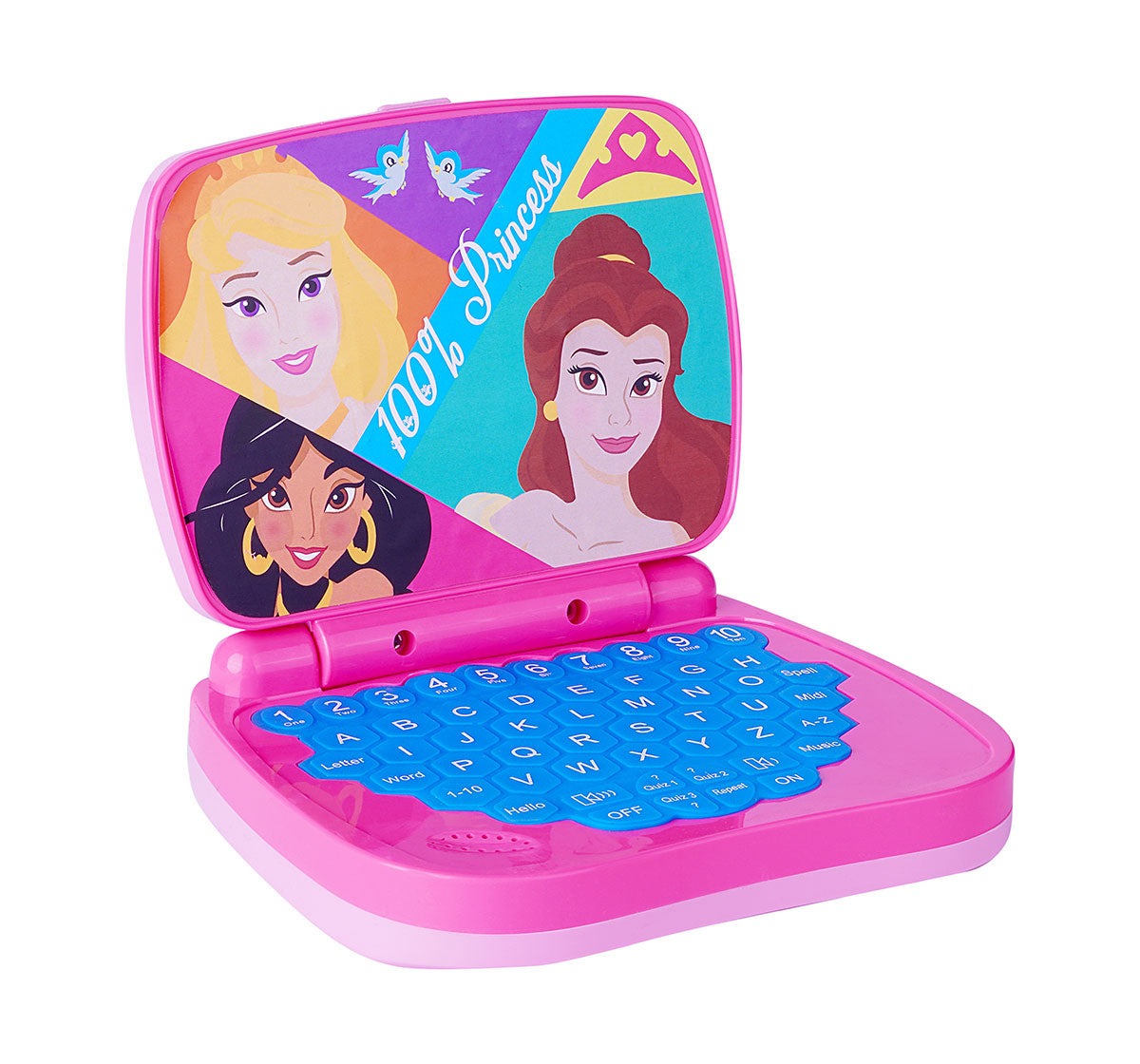 Kriiddaank  Educational Laptop LTW PrincessInteractive Princess laptop for toddlersPrincess laptop with interactive gamesPrincess-themed tech toys for girlsPrincess laptop with engaging contentFun Disney Princess learning tool for kids