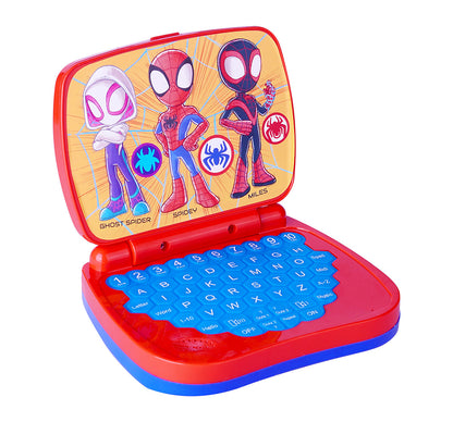 Kriiddaank  Educational Laptop LTW SpidermanSpider-Man learning toy for kidsMarvel Spider-Man toysDisney Spider-Man-themed educational toysMarvel Spider-Man kids laptopDisney Spider-Man-themed educational toys