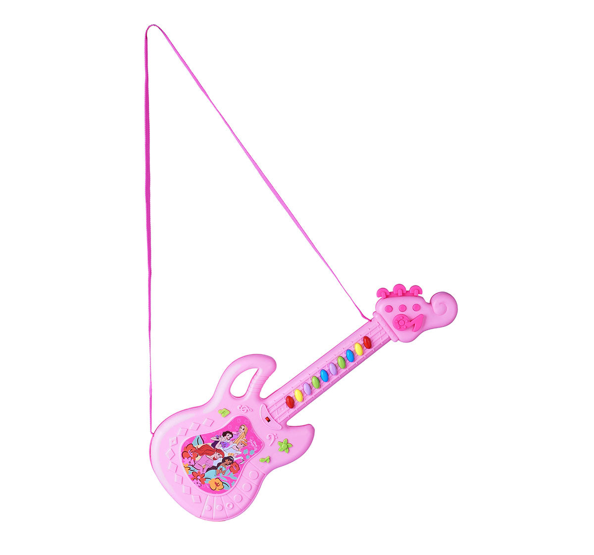 Kriiddaank  Musical Guitar PrincessToddler-Friendly Musical GuitarPrincess Mouse Sing-Along GuitarElectronic Musical Guitar for ToddlersDisney Junior Music Toy for KidsMusical Intrument