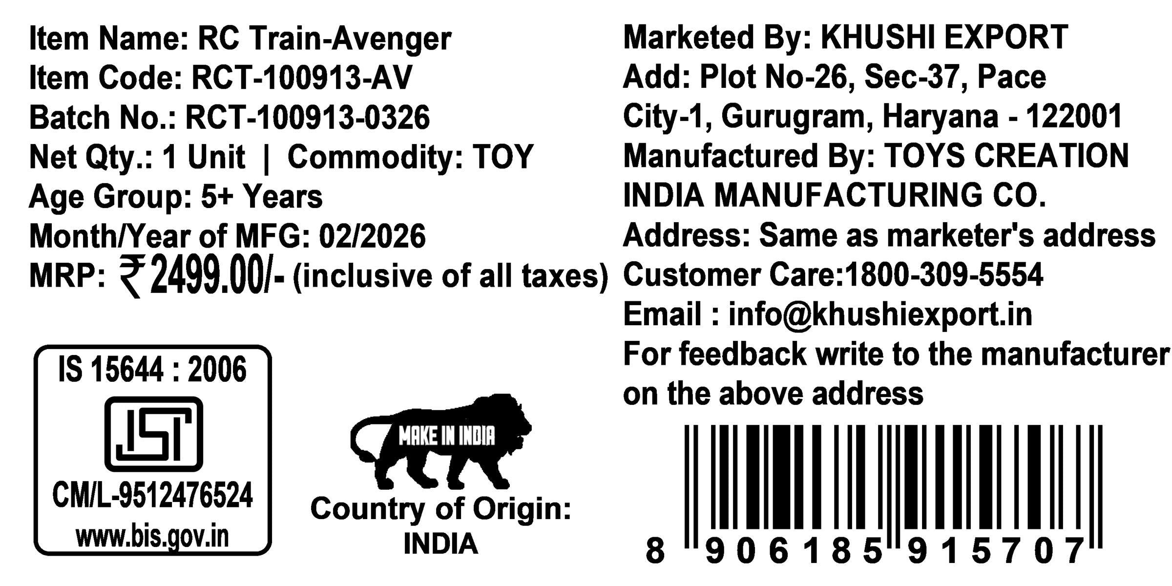 Kriiddaank Avengers Theme RC Train Toy for Kids - Rechargeable Remote Control EMU Express Train with LED Lights & Sound Effects, Superhero Railway Set for Boys & Girls 3+ Years (Blue)