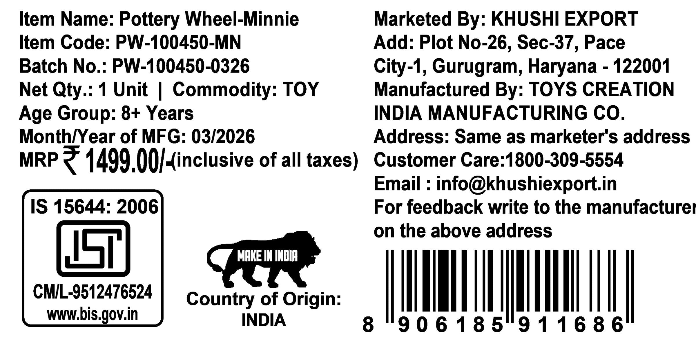 Minnie Pottery Wheel Modeling Set for Kids - Complete DIY Clay Sculpting Art & Craft Kit with 800g Clay, 6 Acrylic Paints & Tools - Educational Musical Toy for Girls Age 8+