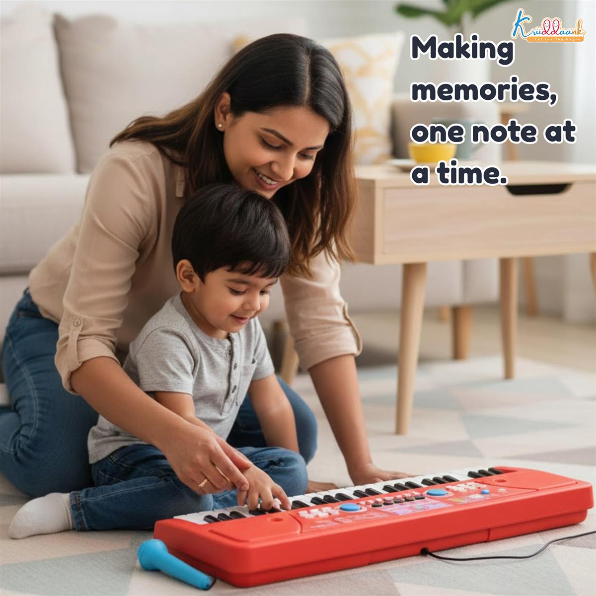 Hasbro Peppa Pig 61-Key Digital Keyboard Piano for Kids - Musical Learning Toy with Microphone, 8 Instrument Sounds, 16 Rhythms, USB & Battery Powered - Pink (KD-500)