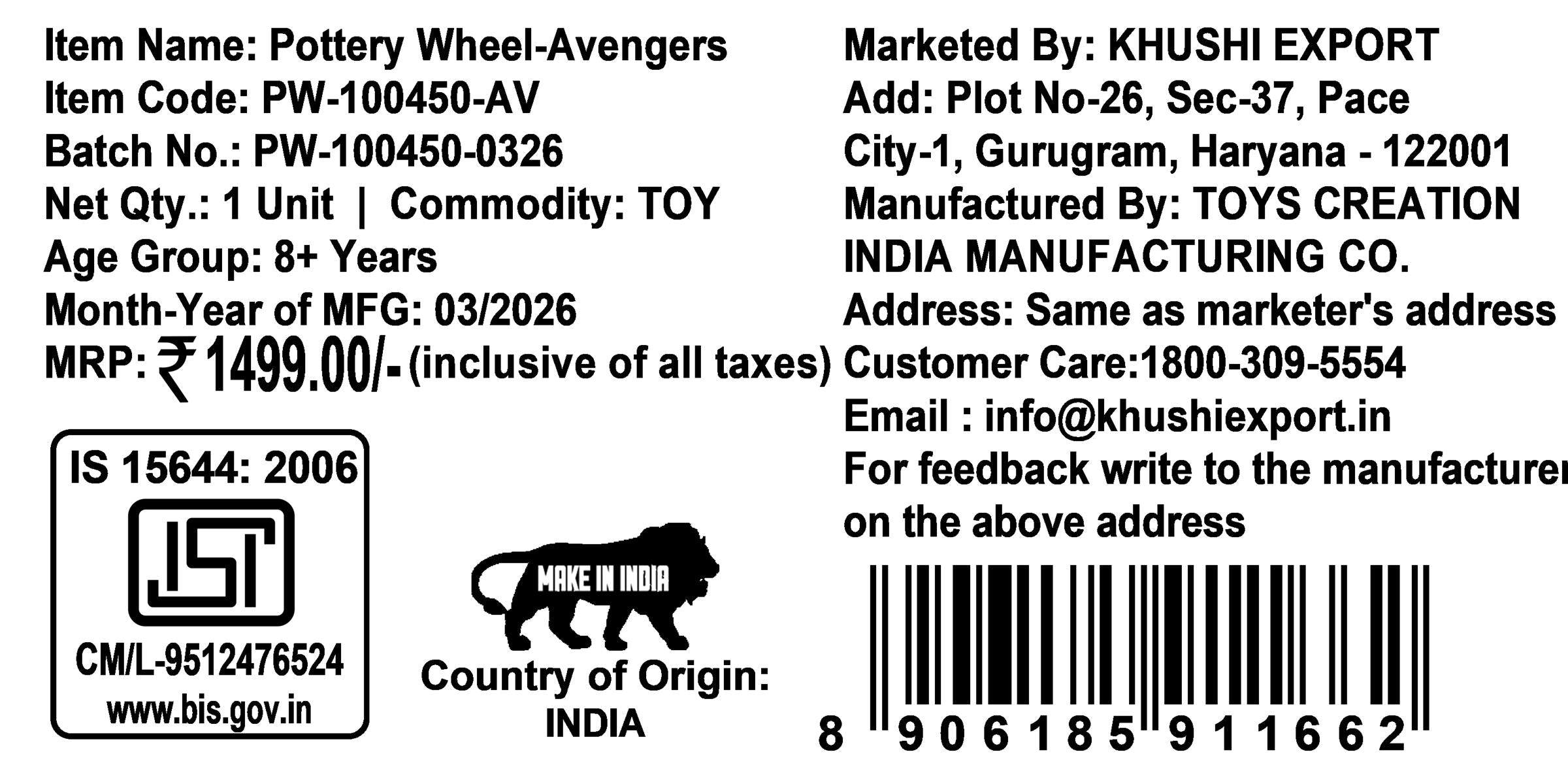Marvel Avengers Theme Pottery Wheel - Superhero Clay Art & Craft Kit for Kids 8+ | DIY Pottery Studio with 800g Clay, Paints & Tools | Educational & Creative Birthday Gift | Non-Toxic & Safe