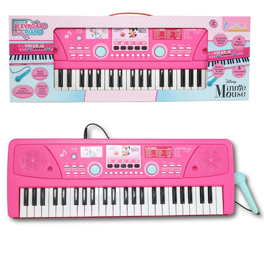 Kriiddaank  Keyboard Piano 500 MinnieDigital music keyboard for beginnersBattery-Operated Keyboard PianoPortable piano keyboard for childrenEducational keyboard piano for toddlersDigital music keyboard for beginners