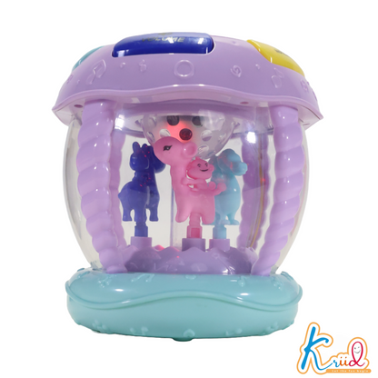 Kriiddaank RotatingDrumRotating Drum Toy for KidsInteractive Rotating Drum with Lights & SoundSpinning Drum Toy for BabiesColorful Rotating Drum with MusicBest Rotating Drum Toy for Kids