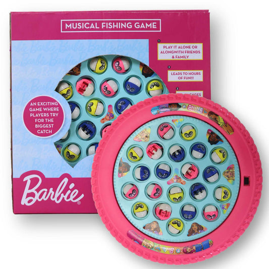 Kriiddaank  Musical Fishing Game- BarbieElectronic Fishing Toy barbieChildren’s GameInteractive ToyFun Learning ToyOcean Theme Toy