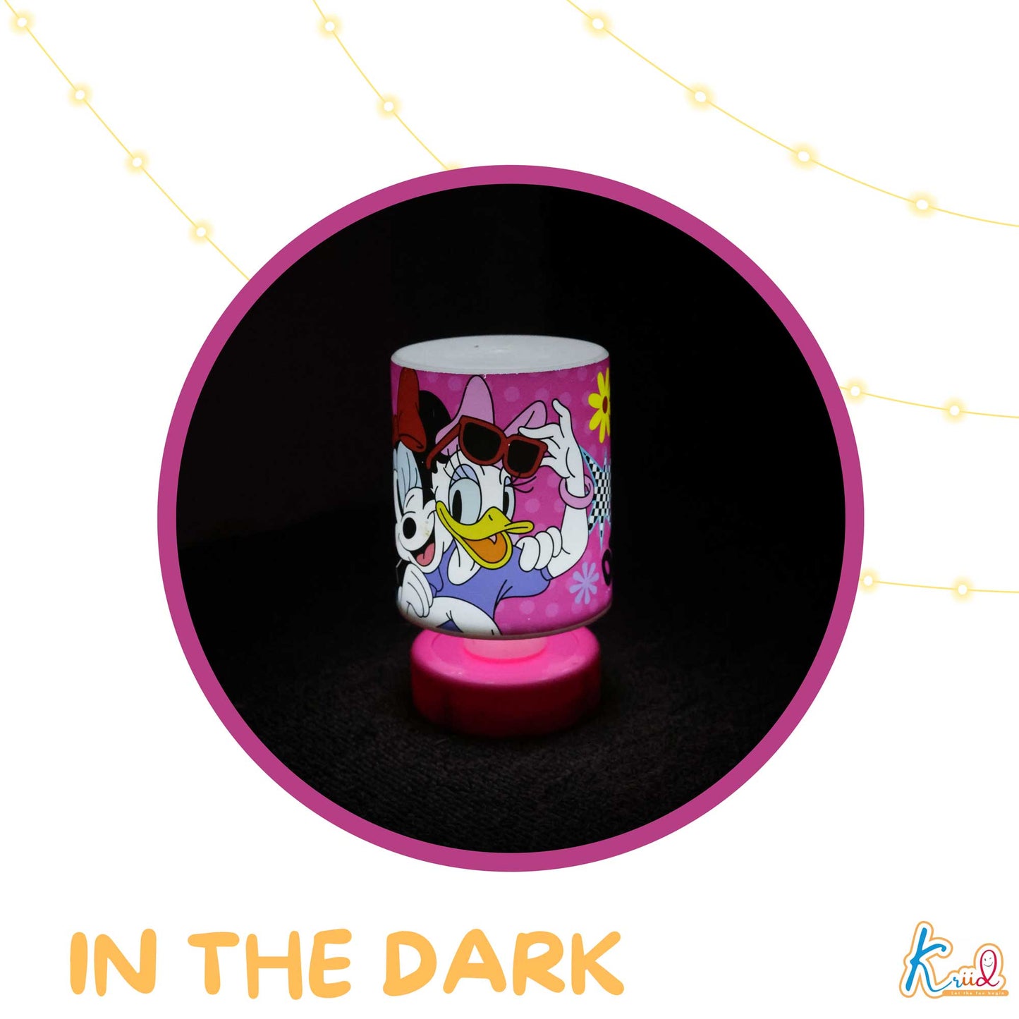 Kriiddaank  Lamp MinnieThemed Table LampMinnie Night LampKids Bedroom LampDisney Collectible LampKids Bedroom Lamp