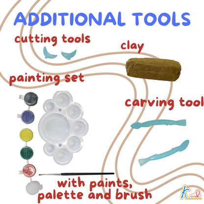 Kriiddaank  Pottery Wheel Mickey 8Y+Mickey Pottery SetDisney Mickey Modeling SetMickey Clay Sculpting KitMickey Wheel For ClayMickey Themed Art & Craft Kit