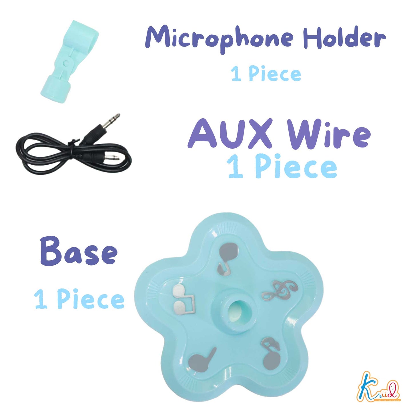 Kriiddaank  Microphone -MinnieKids Singing MicrophonePortable Karaoke Mic for KidsKaraoke Set for KidsInteractive Microphone ToyMagical Microphone