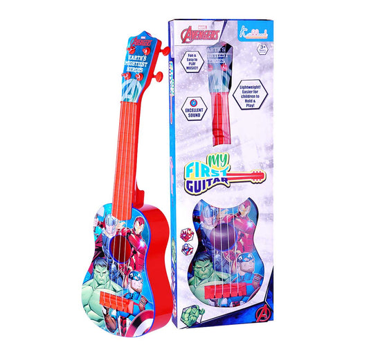 Kriiddaank Guitar(big)-AvengersThemeGB-100180ByMarvelMarvel Avengers Role Play Guitar for ToddlersAvengers Theme GuitarAvengers Theme Electric GuitarClassical GuitarFingerstyle Tab Guitar
