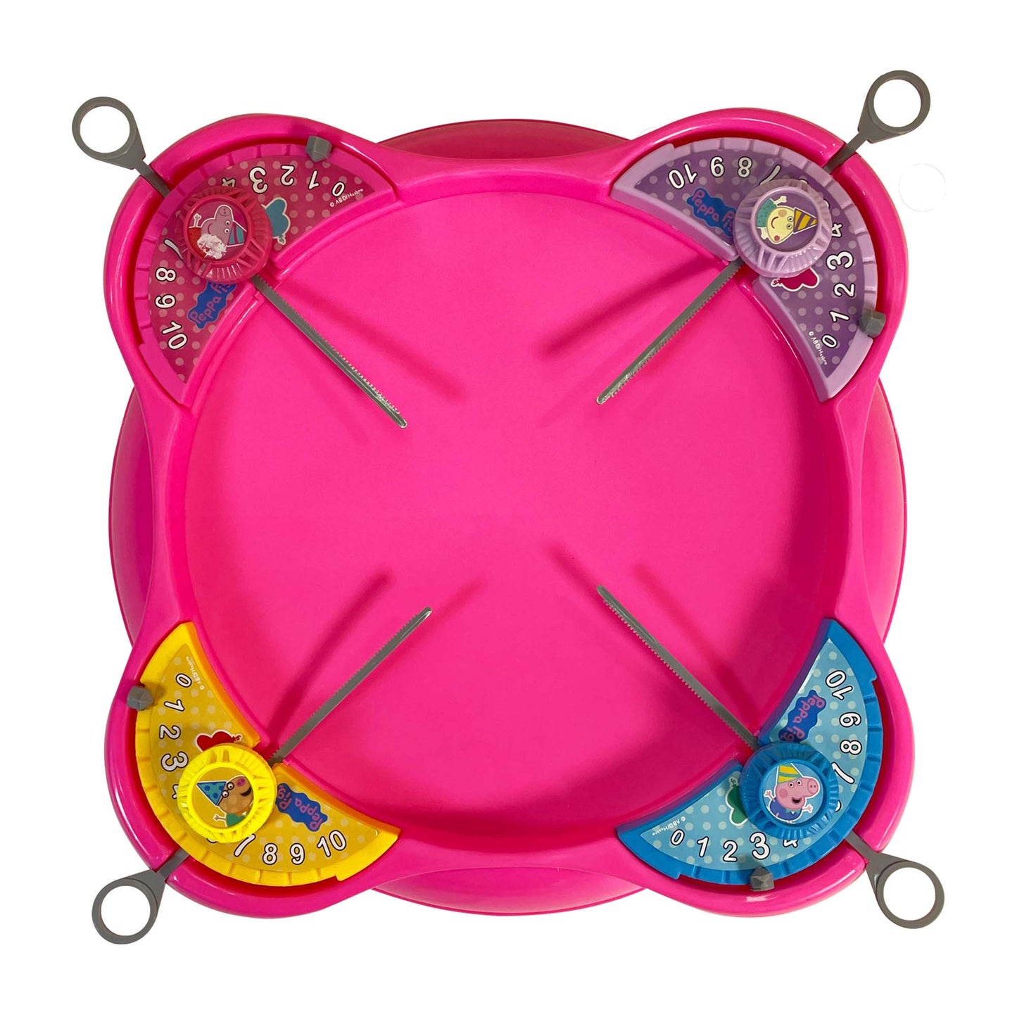 Kriiddaank TopBattel-PeppaPigThemeByHasbroFun Spinning Top Game for KidsPeppa Pig Battle Spinning TopsPeppa Pig Top Battle ToySpinning Battle Tops for Toddlers & PreschoolersPeppa Pig Themed Fun Toy for Kids