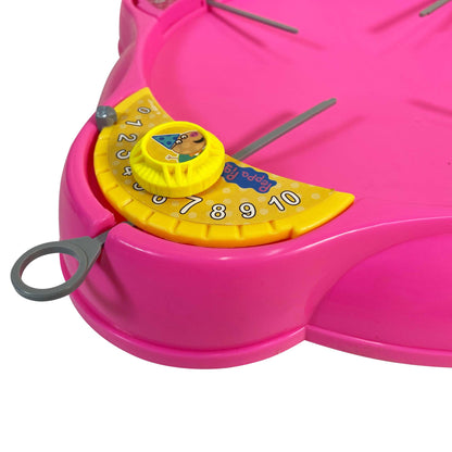 Kriiddaank TopBattel-PeppaPigThemeByHasbroFun Spinning Top Game for KidsPeppa Pig Battle Spinning TopsPeppa Pig Top Battle ToySpinning Battle Tops for Toddlers & PreschoolersPeppa Pig Themed Fun Toy for Kids