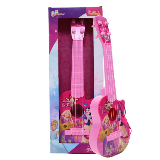 Kriiddaank Guitar(Small),PrincessThemeGS-100190ByDisneyKriiddaank Princess Theme Toy GuitarLight-Up Toy Guitar for GirlsBattery-Powered Kids Guitar with MusicFun & Educational Guitar for ToddlersBest Birthday Gift for 4-Year-Old Girls