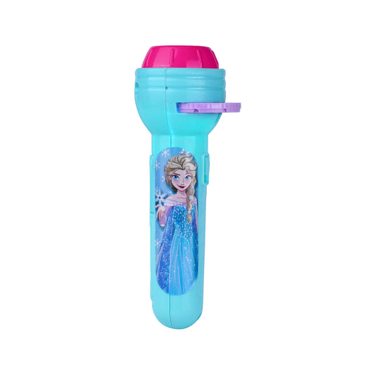 Kriiddaank  Projector Flash Light FrozenEarly Learning Disney TorchBattery Operated Projector TorchProjector Toy for Imaginative PlayInteractive Projection ToyDisney Princess Story Projector