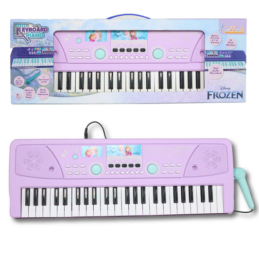 Kriiddaank  Keyboard Piano 500 FrozenBattery-Operated Keyboard PianoPortable piano keyboard for childrenDigital music keyboard for beginnersEducational keyboard piano for toddlersLearning & Development Toy for Toddlers