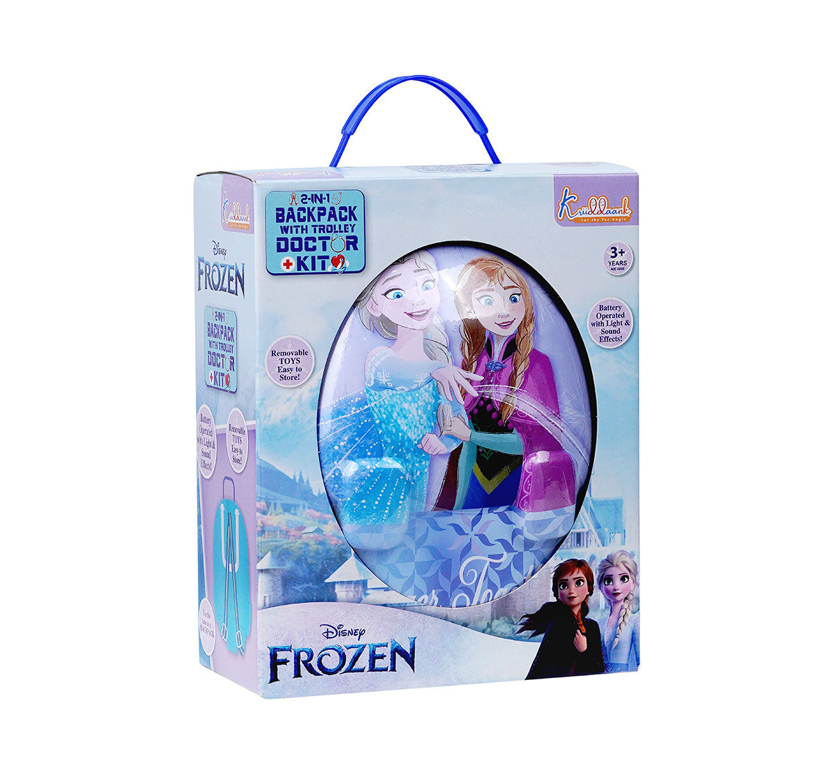 Kriiddaank  Back pack Dr.Kit FrozenElsa & Anna Medical KitFrozen Backpack Medical SetDisney Frozen Doctor SetEducational Medical PlaysetElsa & Anna’s Magical Clinic