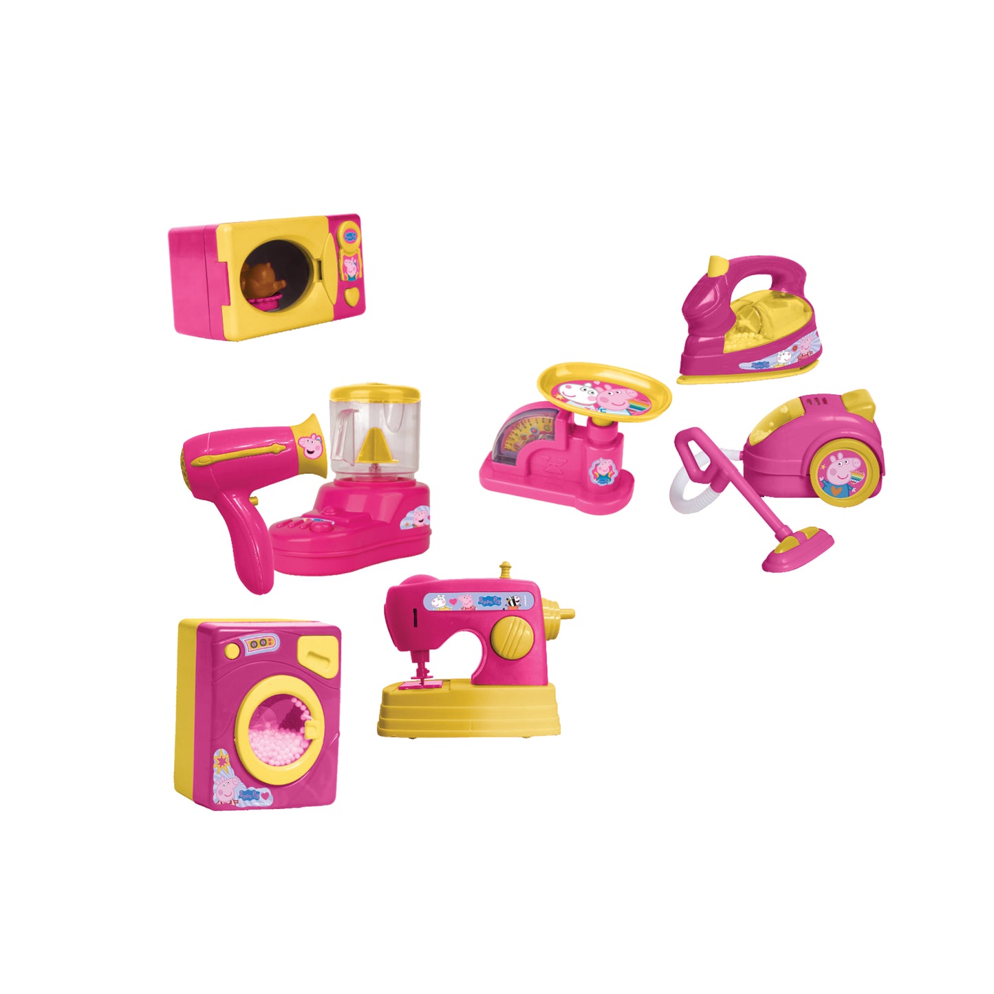 Kriiddaank Household(8pc)-PeppaPigThemeByHasbroPeppa Pig Play Home KitPeppa Pig Kitchen & Home AccessoriesPeppa Pig Dollhouse AccessoriesInteractive Peppa Pig Home PlayTrending Peppa Pig Toys