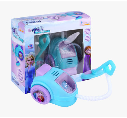 Kriiddaank HouseholdVaccumcleaner-FrozenThemeHVC-100220ByDisneyFrozen Toy Vacuum Cleaner for KidsFrozen Themed Kids Vacuum Cleaner ToyFrozen Toy Vacuum Cleaner for Early LearningToy for Role Play and FunFrozen Vacuum Cleaner Toy for Role Play and Fun