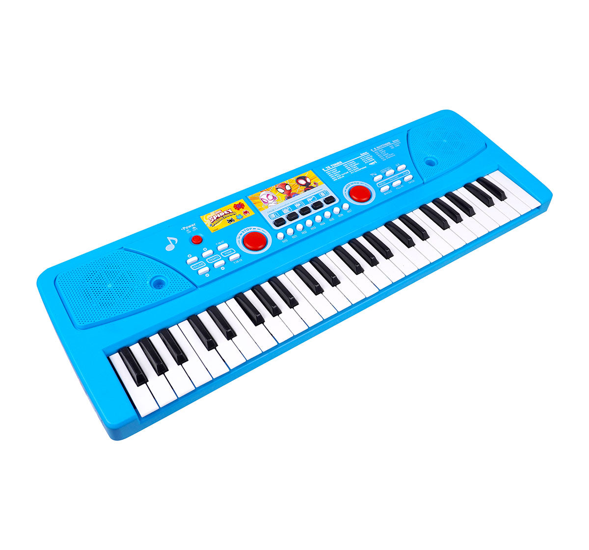 Kriiddaank  Keyboard Piano 500 SpidermanBattery-Operated Keyboard PianoPortable piano keyboard for childrenKids Musical KeyboardEducational keyboard piano for toddlersPortable piano keyboard for children