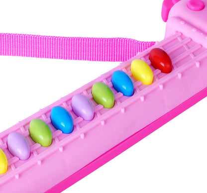 Kriiddaank  Musical Guitar PrincessToddler-Friendly Musical GuitarPrincess Mouse Sing-Along GuitarElectronic Musical Guitar for ToddlersDisney Junior Music Toy for KidsMusical Intrument