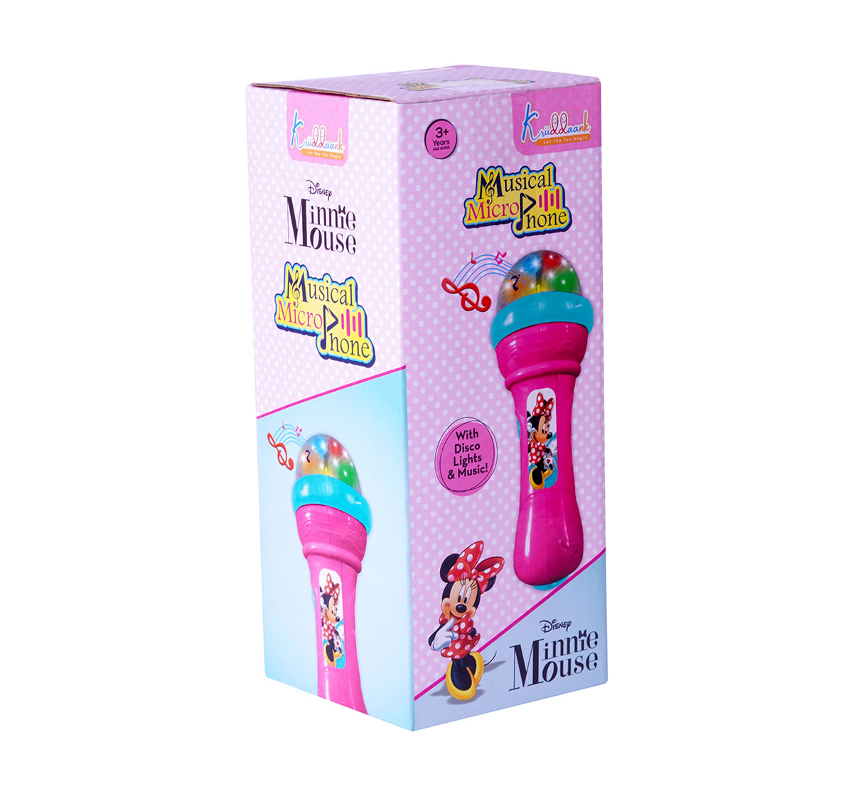 Kriiddaank MusicalMicrophone-MinnieThemeMM-100380ByDisneyDisney Minnie Singing MicMinnie Mouse Speaker & Mic ToyPink Minnie Karaoke MicrophoneBirthday Gift Minnie Mouse MicCute Minnie Mouse Singing Mic