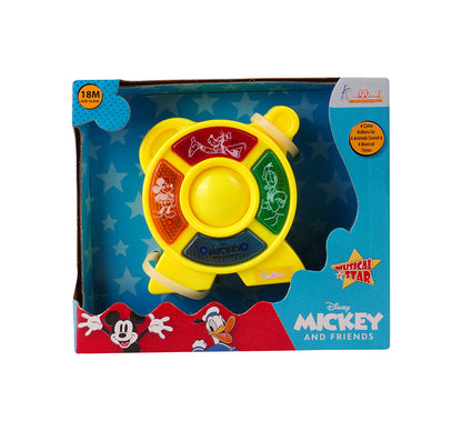 Kriiddaank MusicSet-StarMickeyThemeMSS-100350ByDisneyMickey Themed Musical ToyDisney Mickey Play Music SetKids Music PlaysetMickey Music SetMusical Instruments for Kids