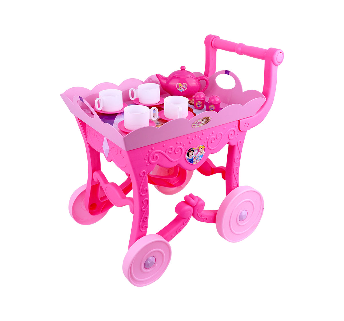 Kriiddaank TeaTrolleySet-PrincessThemeTTS-100530ByDisneyDisney Princess Tea Trolley SetMagical Princess Tea Set for ToddlersDisney Tea Cart Playset for GirlsPrincess Theme Tea Party SetRoyal Tea Party Playset for Girls