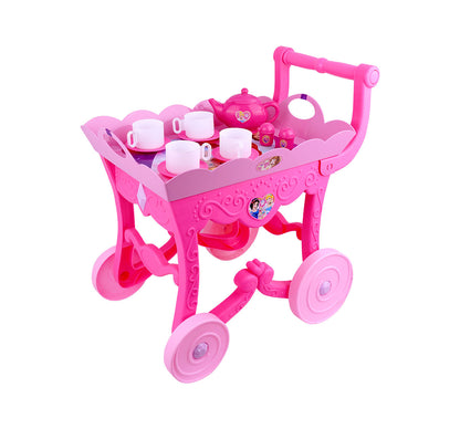 Kriiddaank TeaTrolleySet-PrincessThemeTTS-100530ByDisneyDisney Princess Tea Trolley SetMagical Princess Tea Set for ToddlersDisney Tea Cart Playset for GirlsPrincess Theme Tea Party SetRoyal Tea Party Playset for Girls