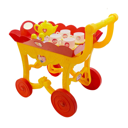 Kriiddaank TeaTrolleySet-PeppaPigThemeByHasbroTea Cart Toy for ToddlersBest Peppa Pig Tea Cart Toy for ToddlersPeppa Pig Tea Party Trolley ToyHasbro Peppa Pig Tea Time SetPeppa Pig Tea Trolley with Cups & Saucers