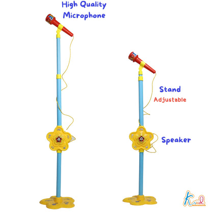 Kriiddaank  Microphone-MickeyKids Singing MicrophonePortable Karaoke Mic for KidsKaraoke Set for KidsInteractive Microphone ToyMagical Microphone