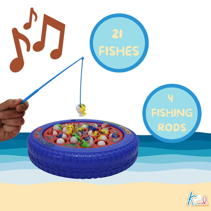 Kriiddaank MusicalFishingGame-AvengerFS-100360ByMarvelElectronic Fishing ToyMarvel AvengersBattery Operated Fishing GameFun Learning ToyEducational Toy