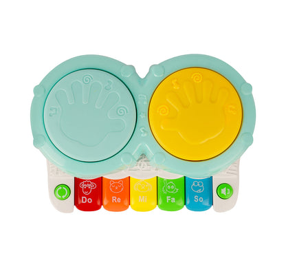 Kriiddaank PianoDrum-FrozenThemePD-100400ByDisneyDisney Princess Musical Toy SetFrozen Elsa & Anna Music Kit for KidsBest Frozen Music Toy for ToddlersElectronic Piano DrumFrozen Elsa & Anna Music Kit for Kids