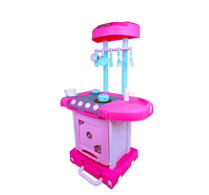 Kriiddaank  Kitchen Set MinnieMinnie themed play kitchen setMinnie Disney kitchen toysThemed kids' kitchen toysKids kitchen setDisney Minnie Cooking Set