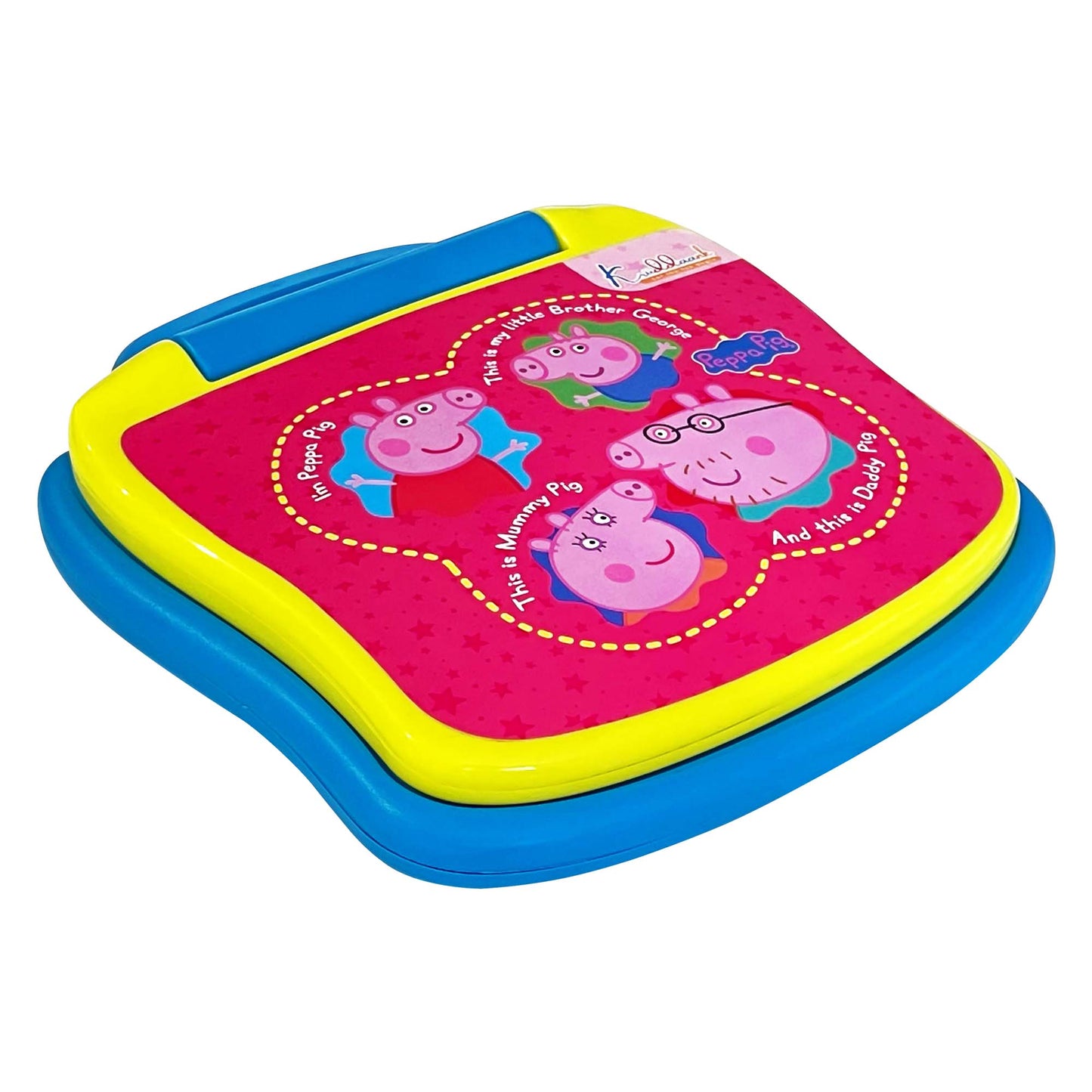 Kriiddaank EducationalLaptopwithScreen-PeppaPigThemeByHasbroLearn and play with Peppa Pig’s fun laptopPeppa Pig Gift for ToddlersPeppa Pig Learning Games & ActivitiesPeppa Pig Laptop with Fun SoundsBest Peppa Pig Laptop for Kids 2025