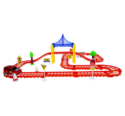 Kriiddaank  Car Track -Small MickeyFast & Fun Mickey RacetrackMini Mickey Car Track SetSound & Light FeaturesDisney’s Favorite Race TrackDisney Mickey Race Adventure