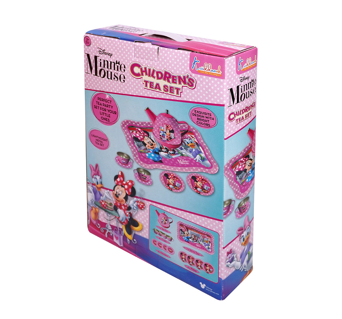 Kriiddaank  Children's Tea Set MinnieMinnie’s charming tea time playsetDisney Minnie tea party setFun Disney tea set with Minnie & friendsMinnie Mouse tea set for girlsBest Disney tea set for imaginative play