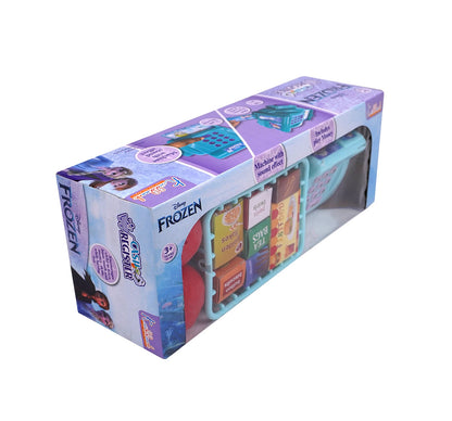 Kriiddaank CashRegister-FrozenThemeCR-100700ByDisneyElsa & Anna Role-Play Cash RegisterToy Cash Register with Frozen ThemeFrozen Themed Grocery Checkout SetInteractive Frozen Cash Register ToyFrozen Cashier Toy with Accessories