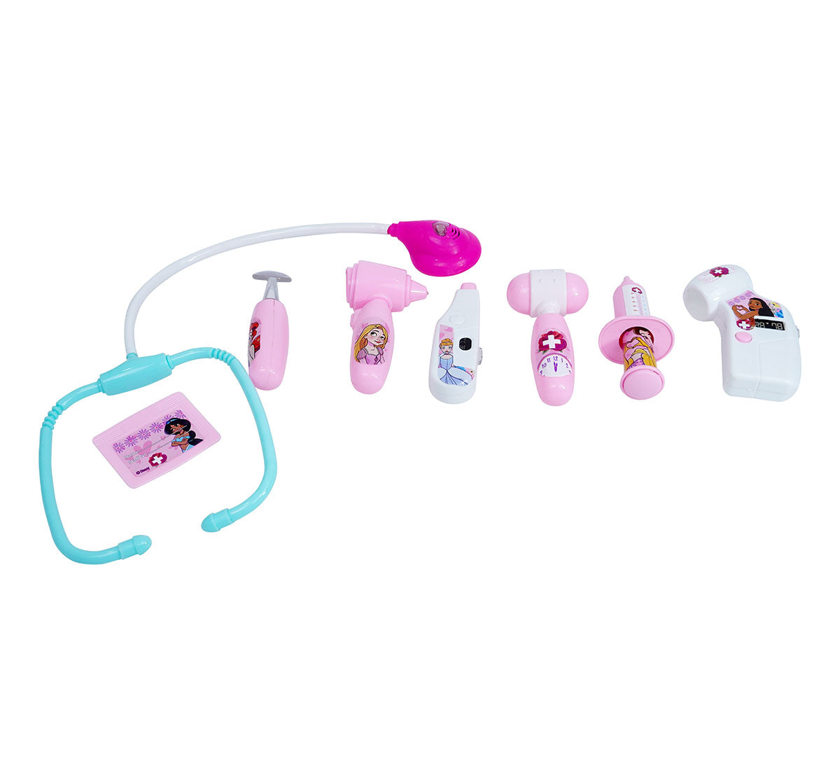 Kriiddaank DoctorKit-PrincessThemeDSW-100130ByDisneyPortable Princess Doc Kit for KidsPrincess Doctor Kit with Royal CharactersPrincess Learning Doctor SetPrincess Medical Kit with Stethoscope & ToolsPrincess Doctor Kit with Realistic Tools